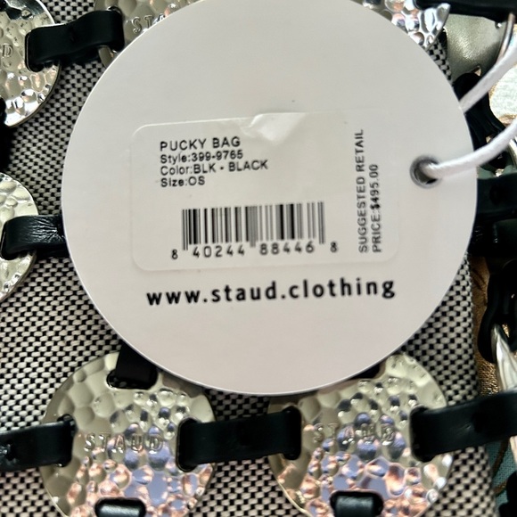STAUD Pucky Medallion Shoulder Bag - Picture 7 of 8